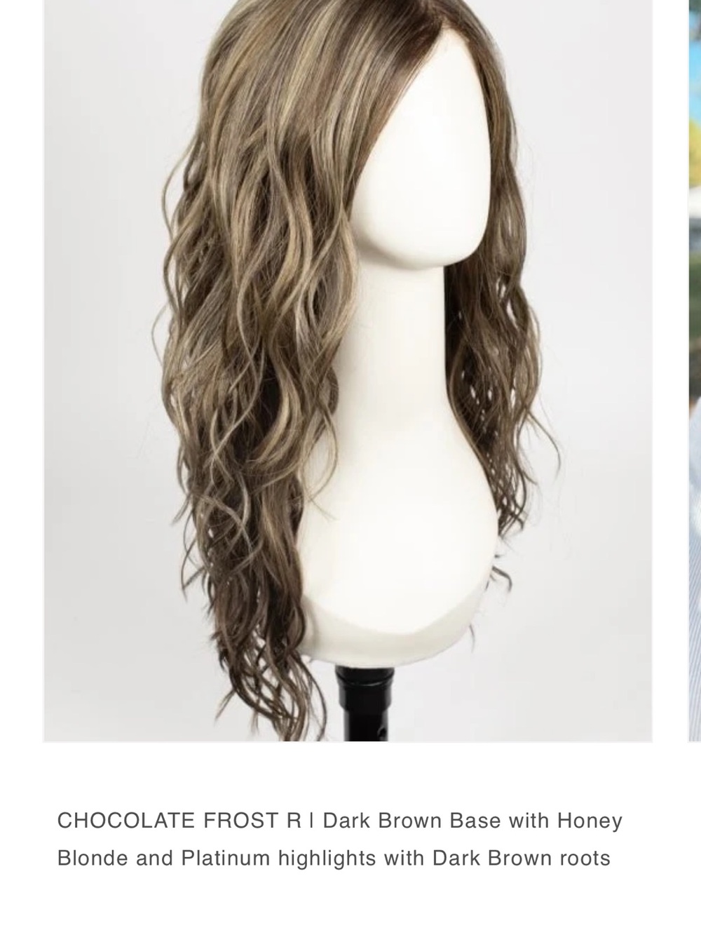 RENE OF PARIS Brooklyn | Synthetic Lace Front Wig (Lace Part) Chocolate Frost - Picture 2 of 9